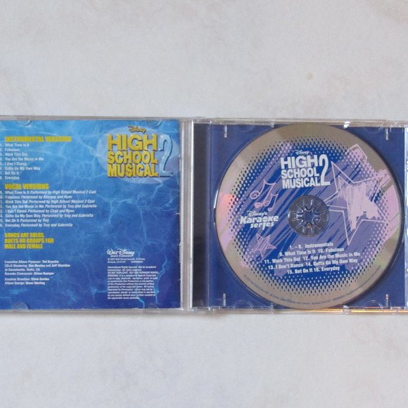 Karaoke High School Musical 2 CD - Picture 3 of 6